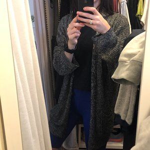 Brandy Melville heather grey lightweight cardigan